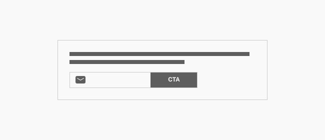 Email Signup preview